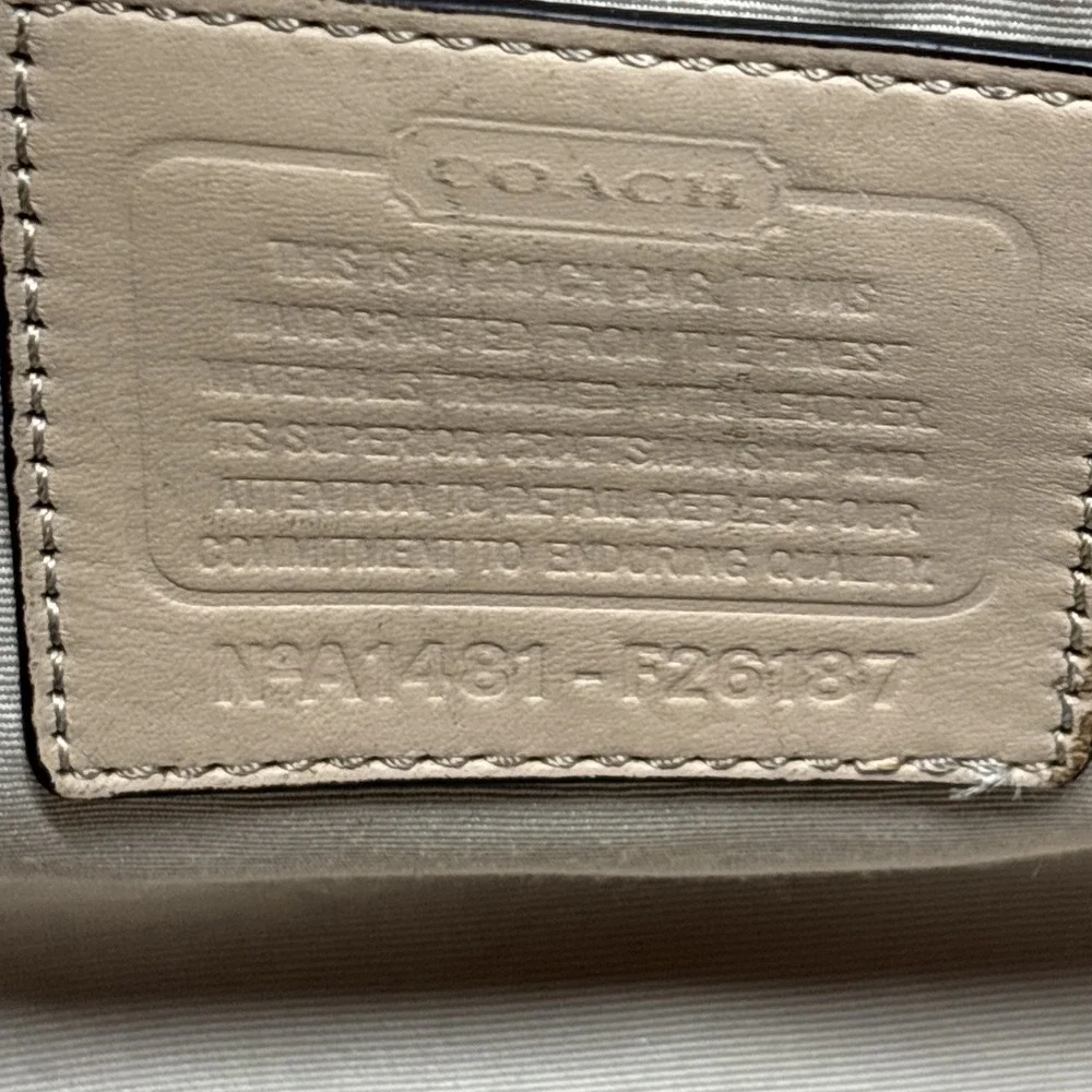 Coach coated hardware